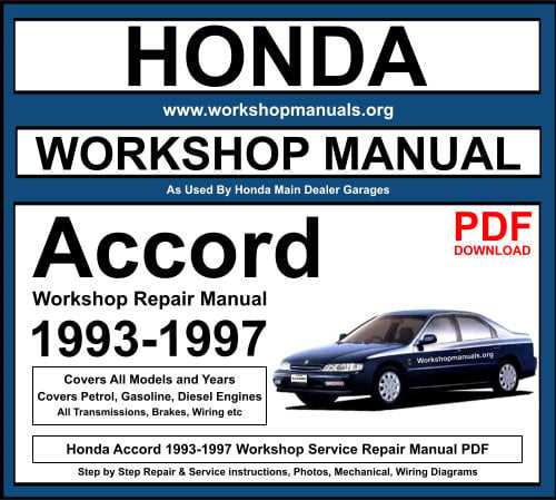 1997 honda crv repair manual