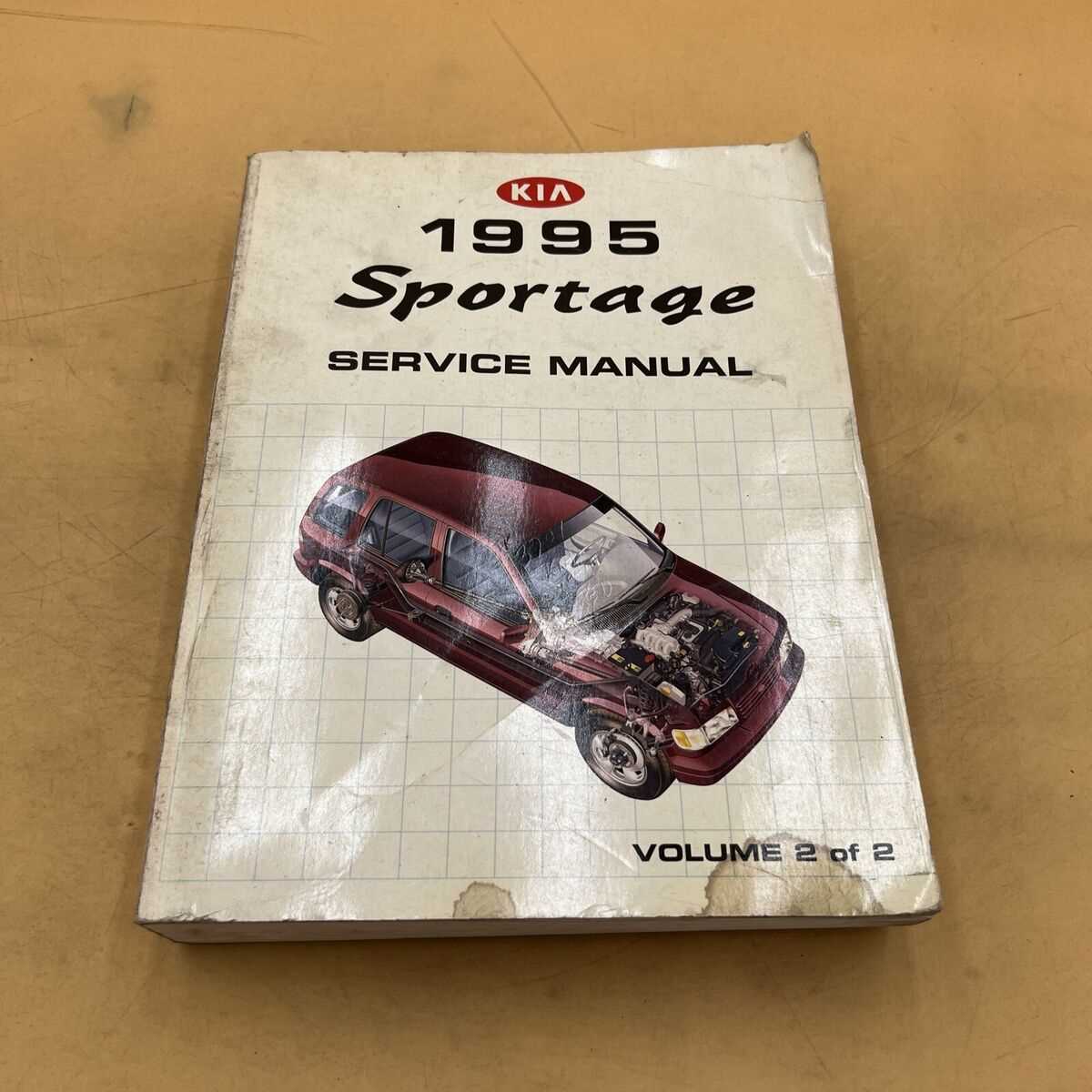 1997 kia sportage repair manual