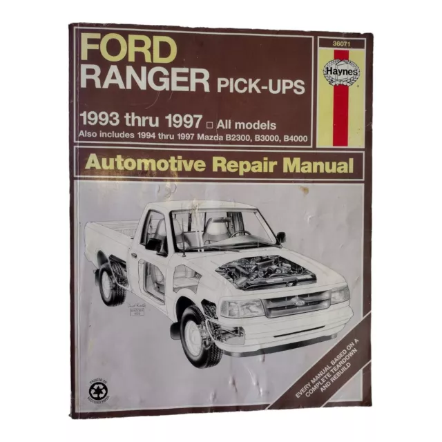 1997 mazda b2300 repair manual