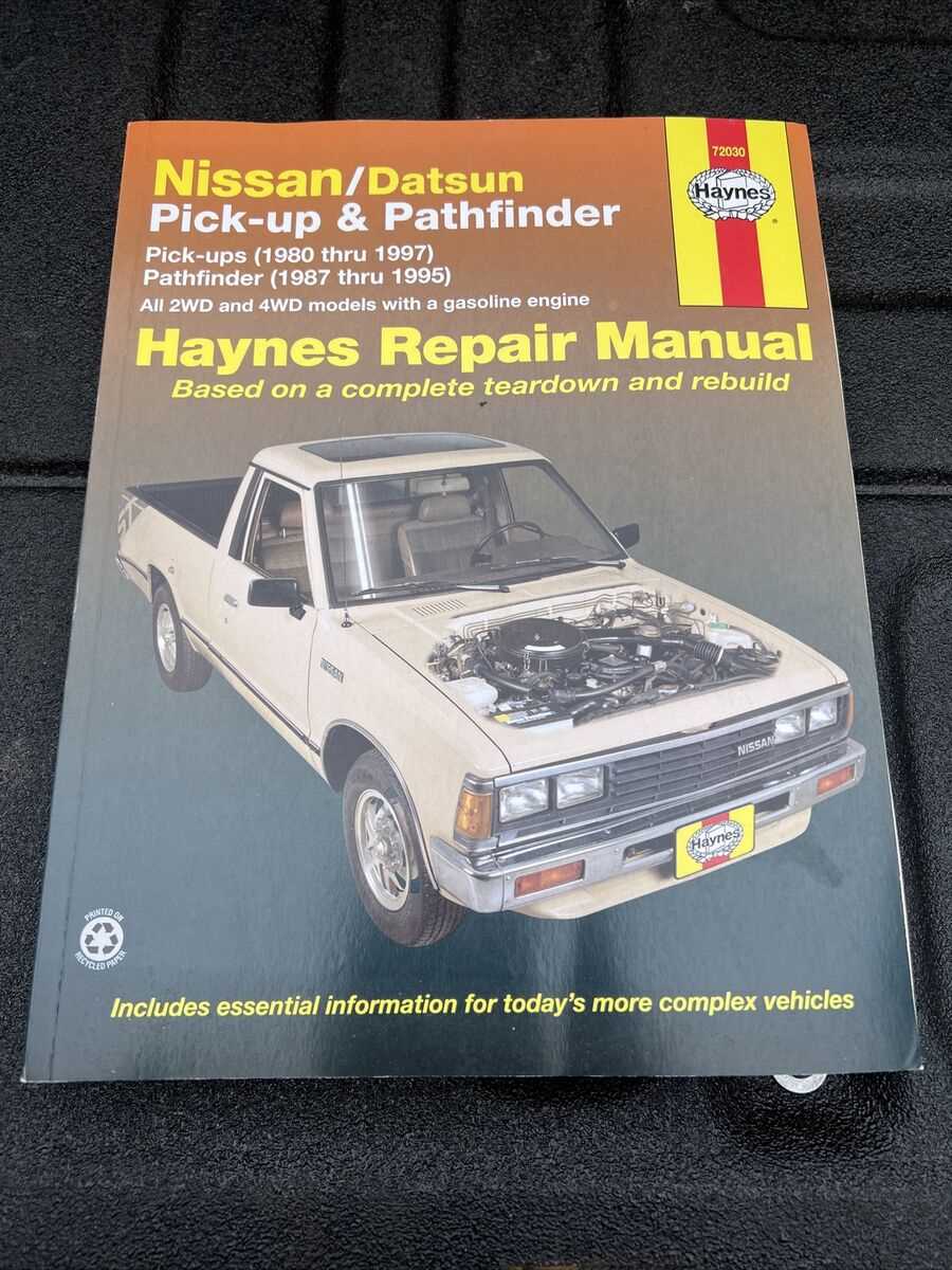 1997 nissan pathfinder repair manual