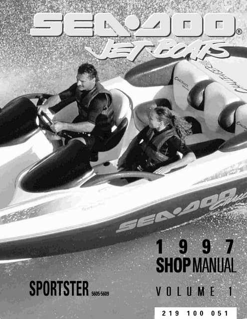 1997 seadoo speedster repair manual