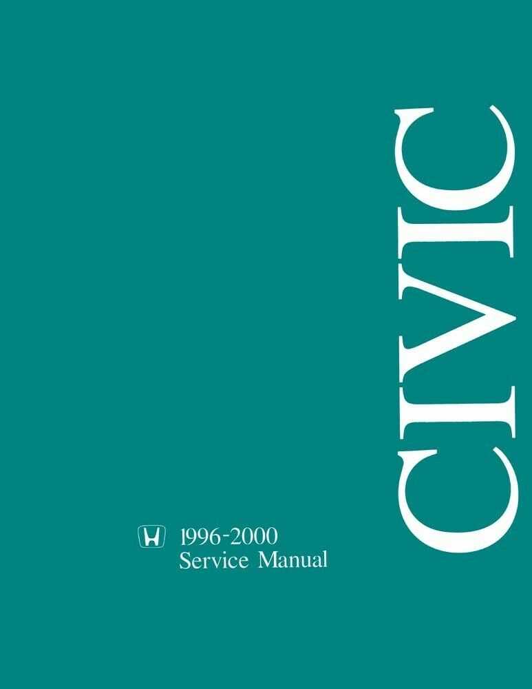 1997 honda civic lx repair manual