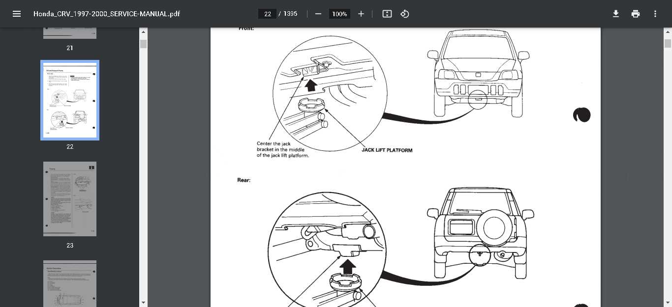 1997 honda crv repair manual