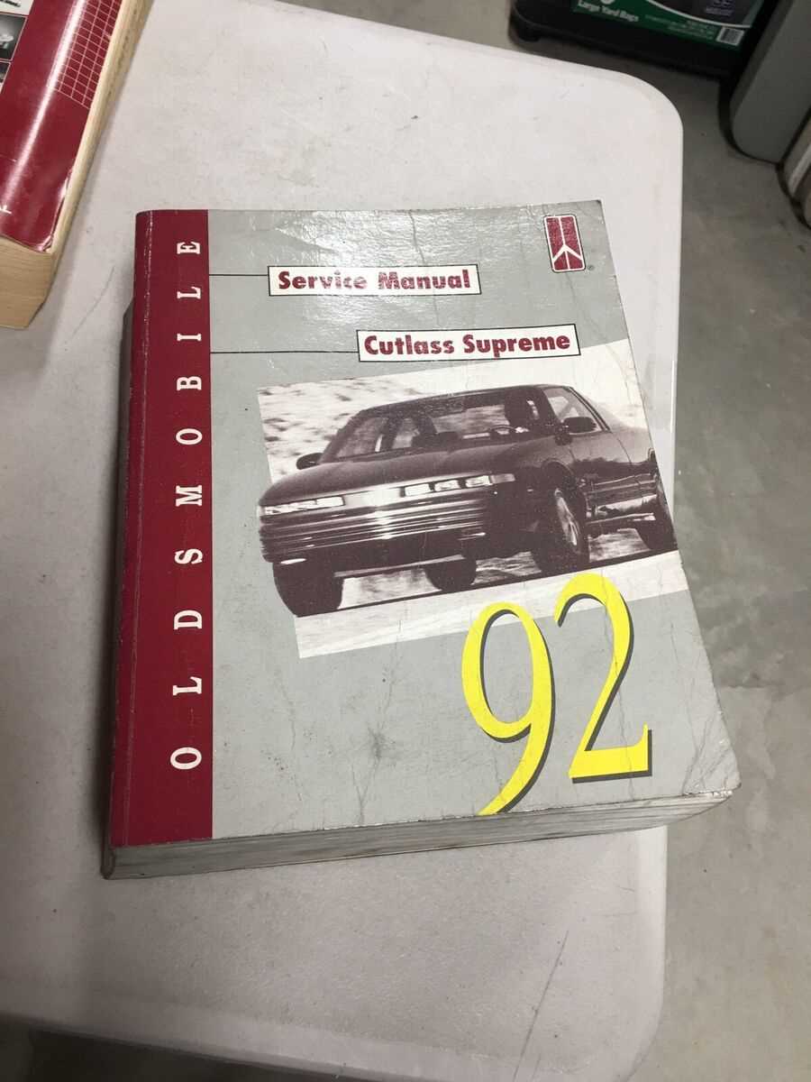 1997 oldsmobile cutlass supreme repair manual