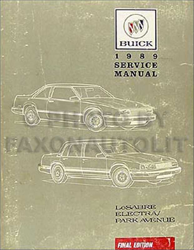 1998 buick lesabre repair manual