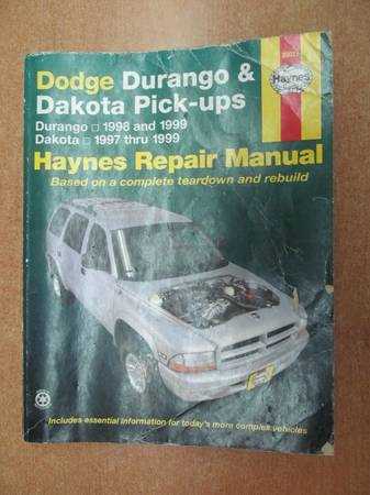 1998 dodge durango repair manual