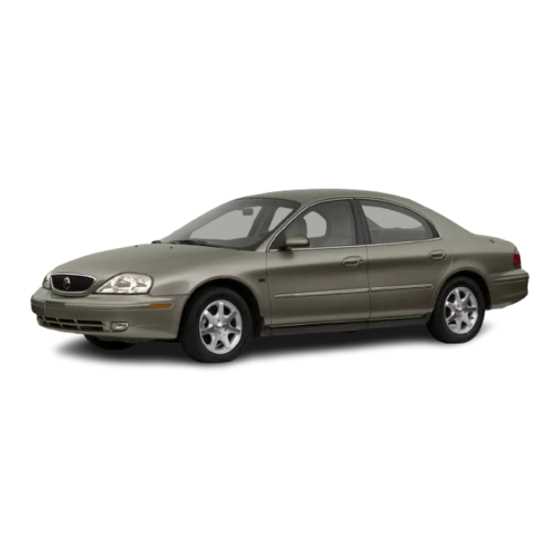 1998 mercury sable repair manual