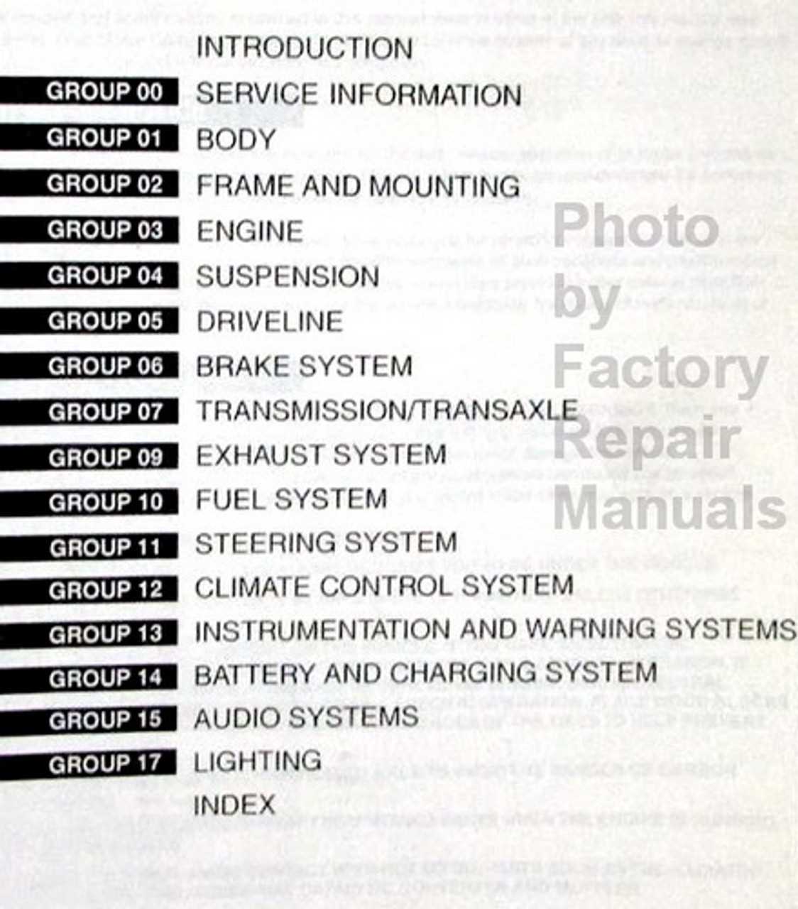 1998 mercury villager repair manual