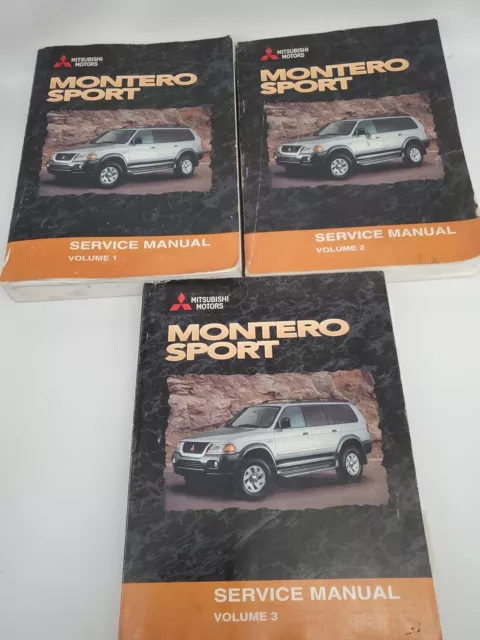 1998 mitsubishi montero sport repair manual