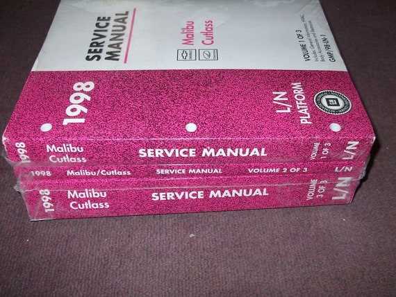 1998 chevy malibu repair manual