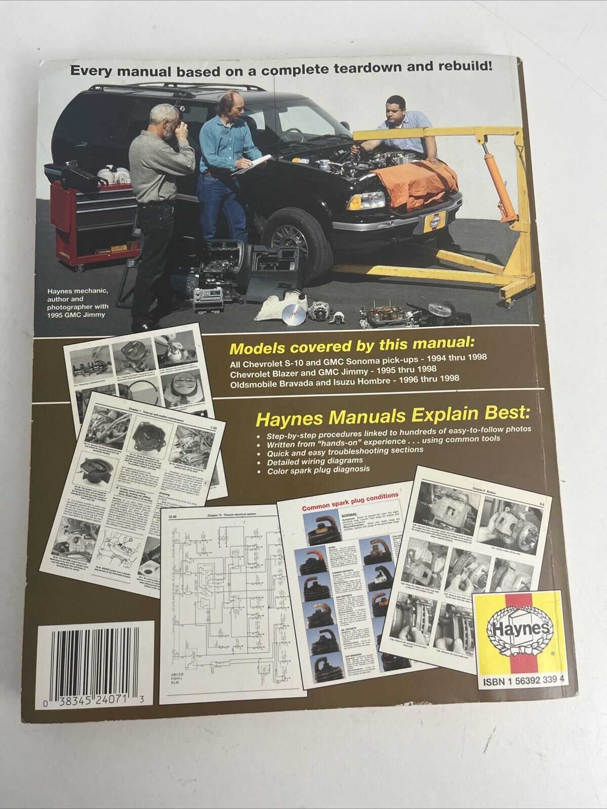 1998 gmc jimmy repair manual