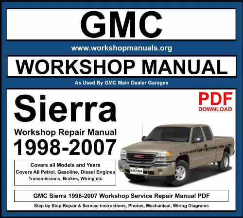 1998 gmc sonoma repair manual