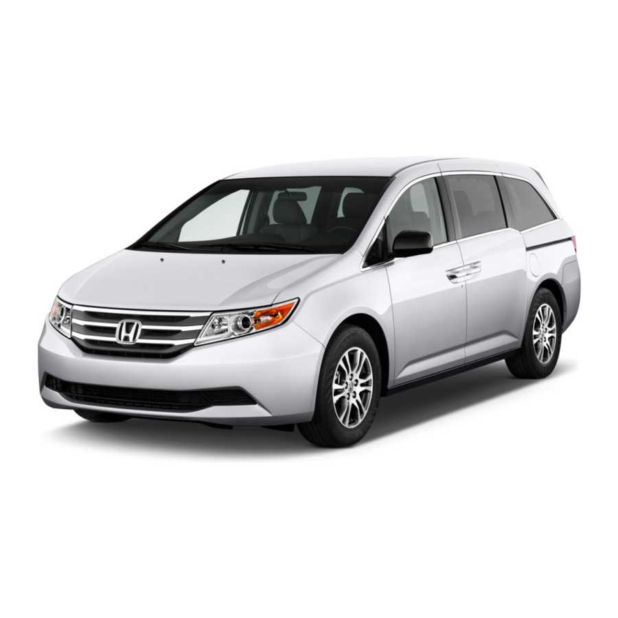 1998 honda odyssey repair manual