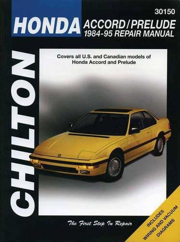 1998 honda prelude repair manual