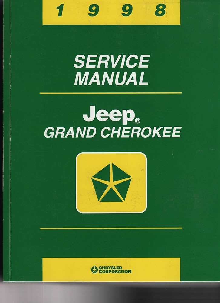 1998 jeep grand cherokee repair manual