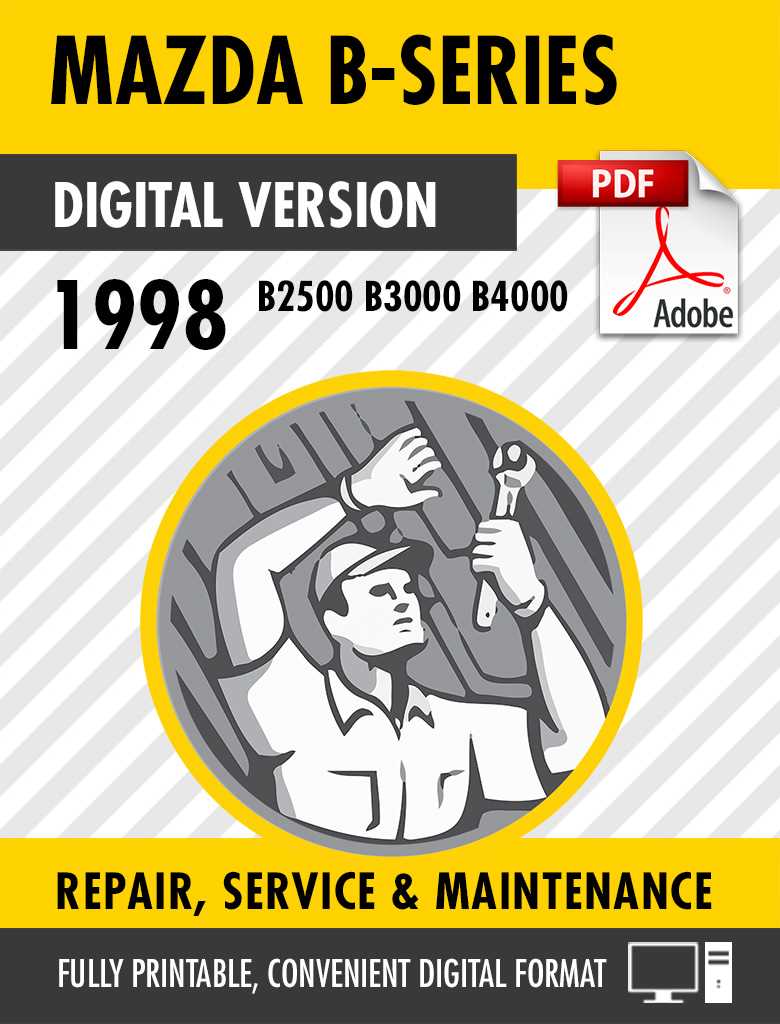 1998 mazda b2500 repair manual