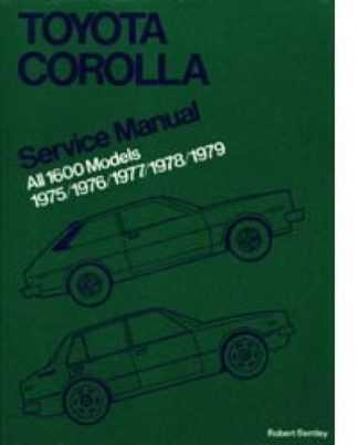 1998 toyota corolla repair manual