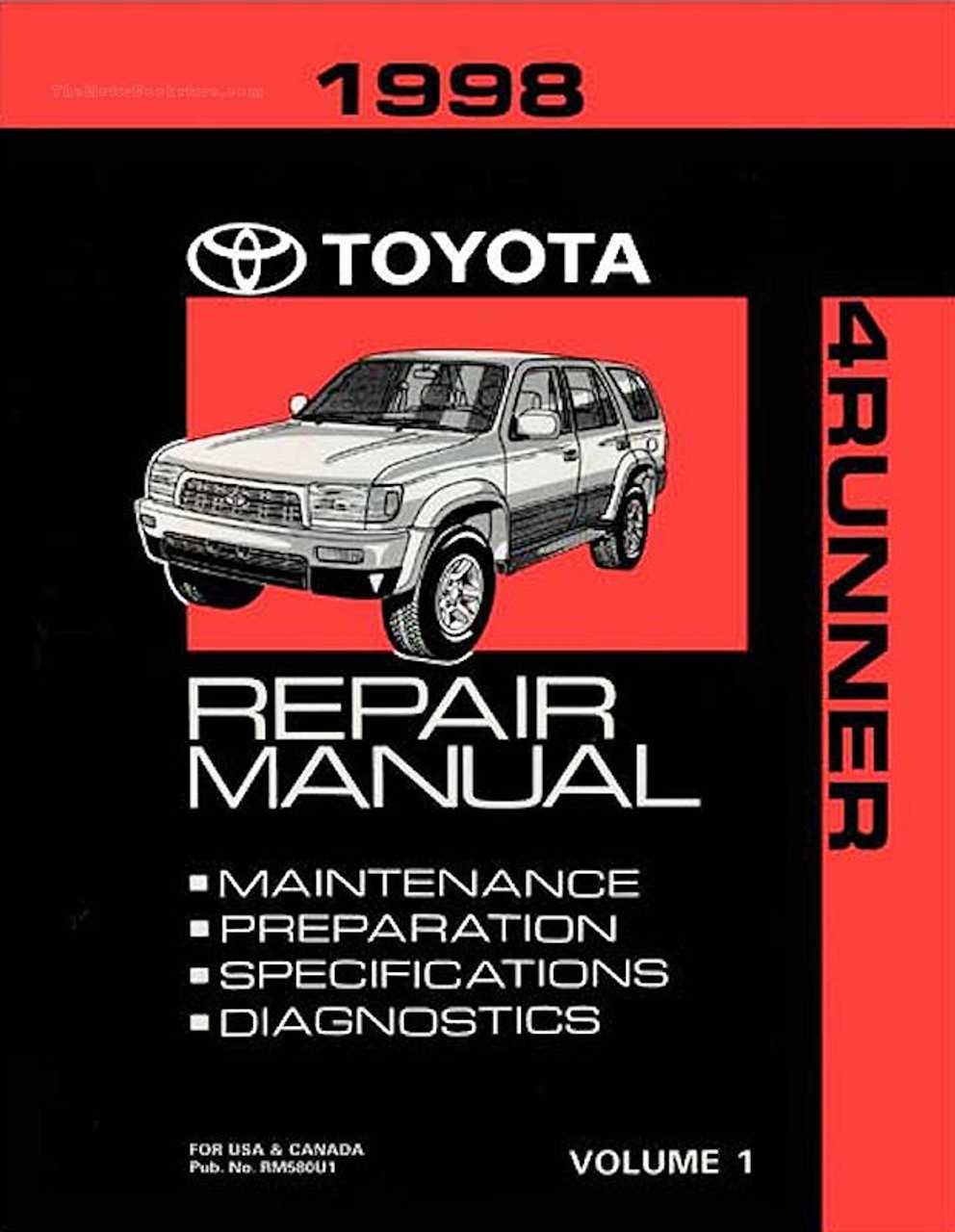 1998 toyota t100 repair manual