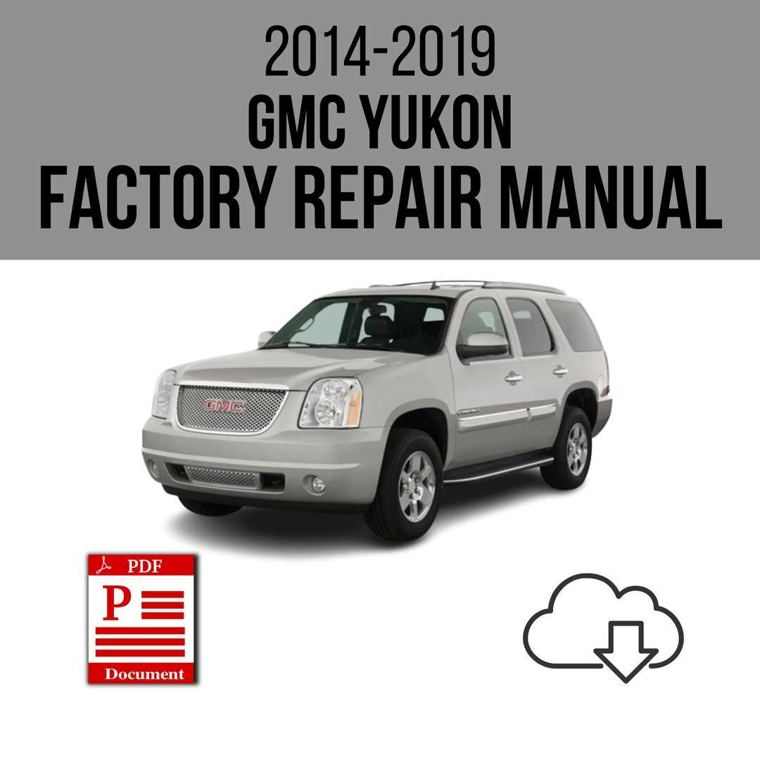 1999 gmc yukon repair manual