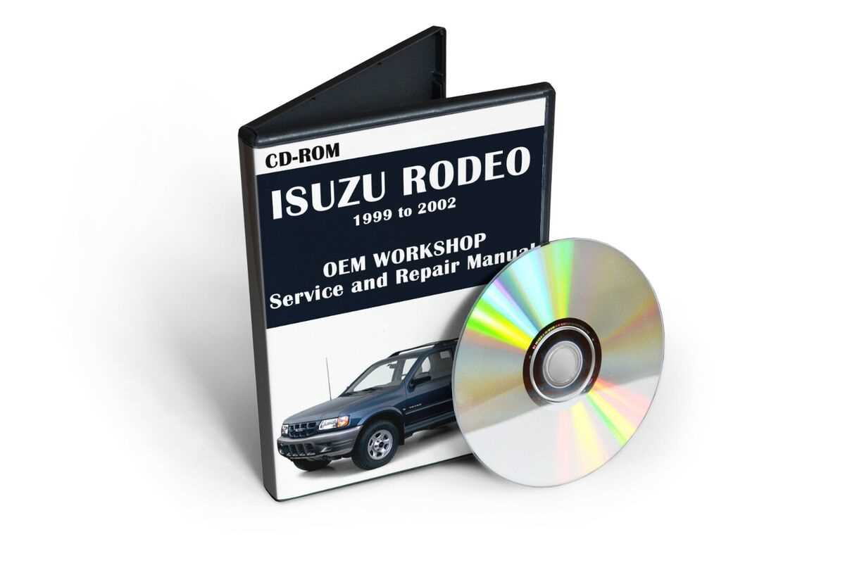 1999 isuzu rodeo repair manual