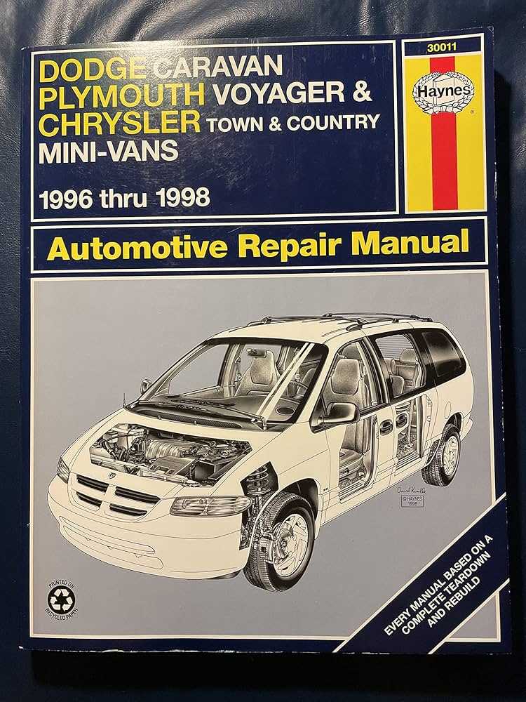 1999 plymouth grand voyager repair manual