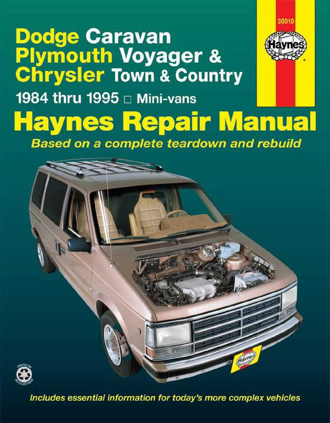 1999 plymouth grand voyager repair manual