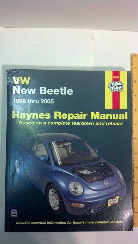 1999 vw beetle repair manual