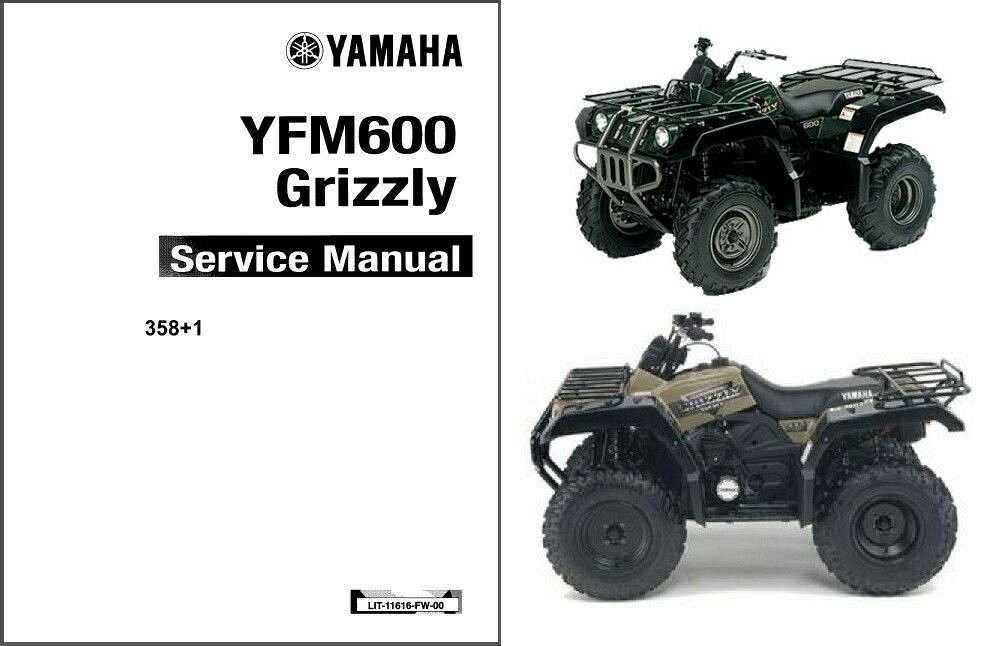 1999 yamaha grizzly 600 repair manual