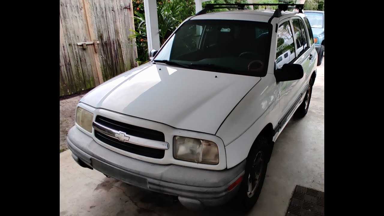 1999 chevy tracker repair manual