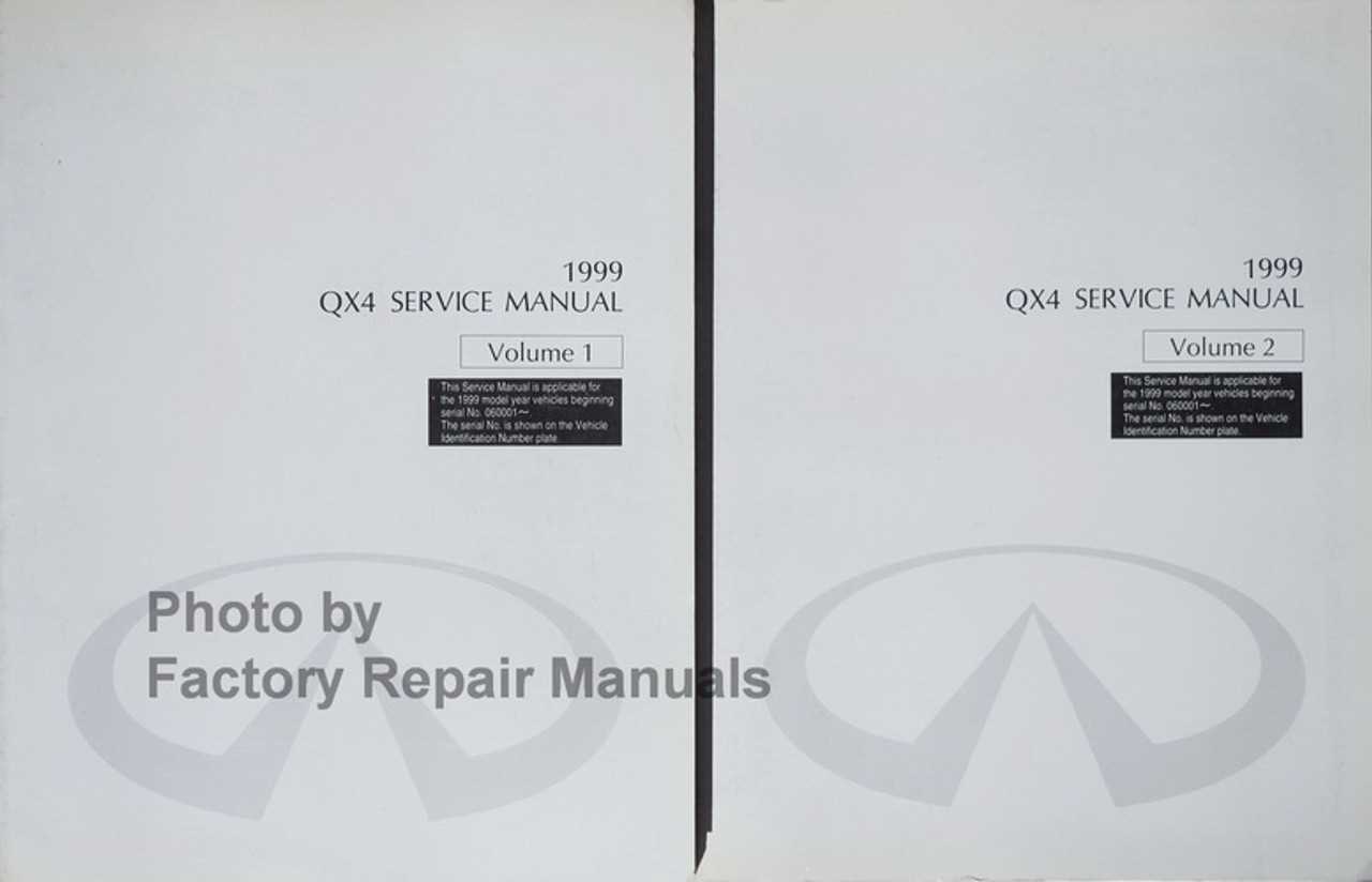 1999 infiniti qx4 repair manual