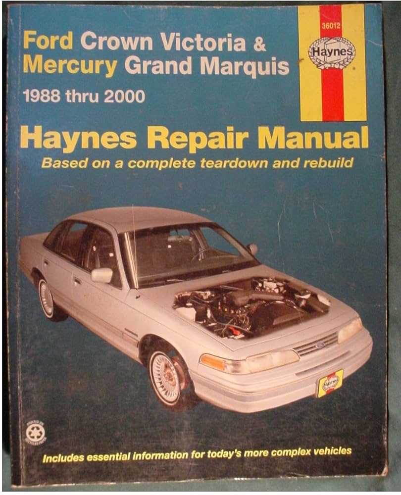 1999 mercury grand marquis repair manual