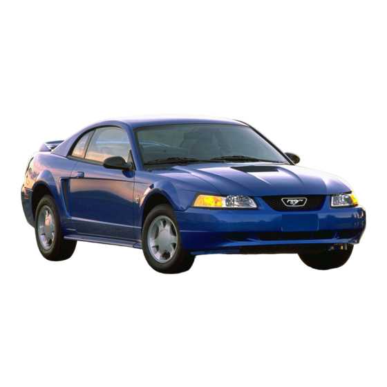 1999 mustang repair manual