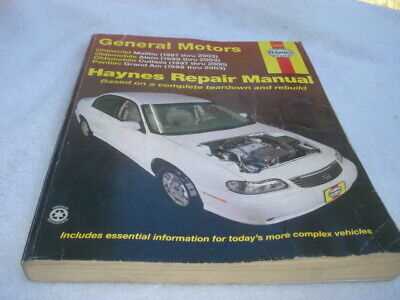 1999 oldsmobile alero repair manual