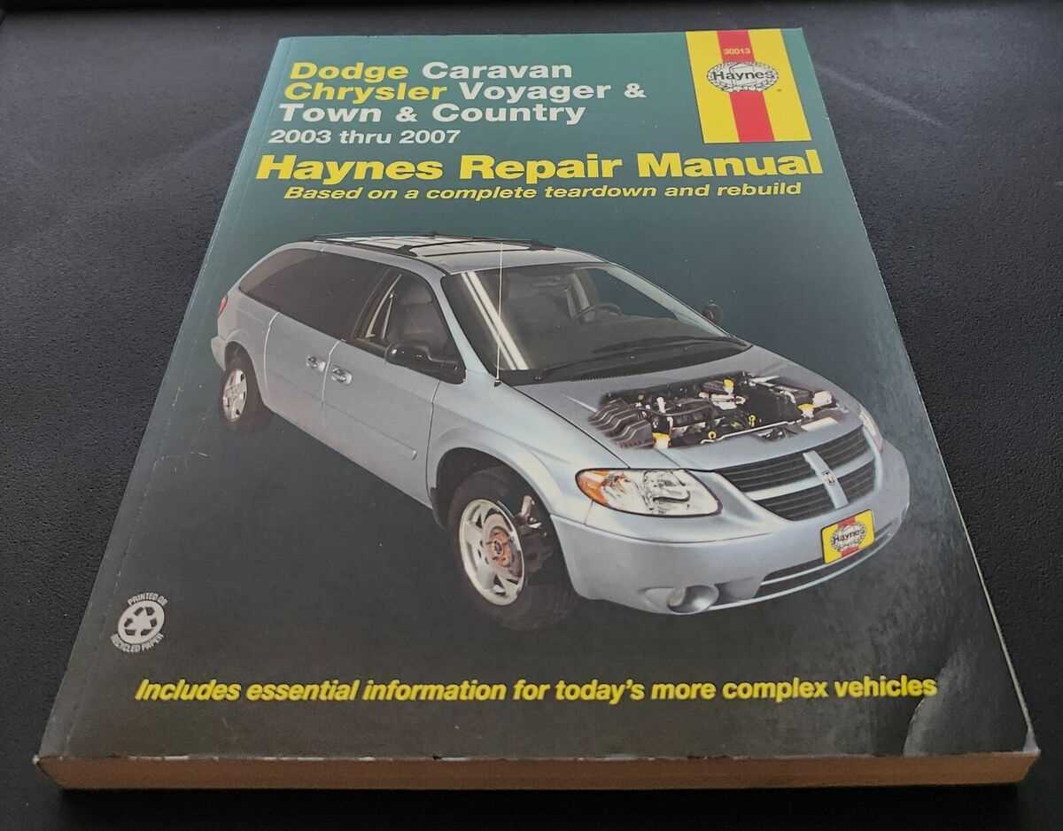 1999 plymouth grand voyager repair manual