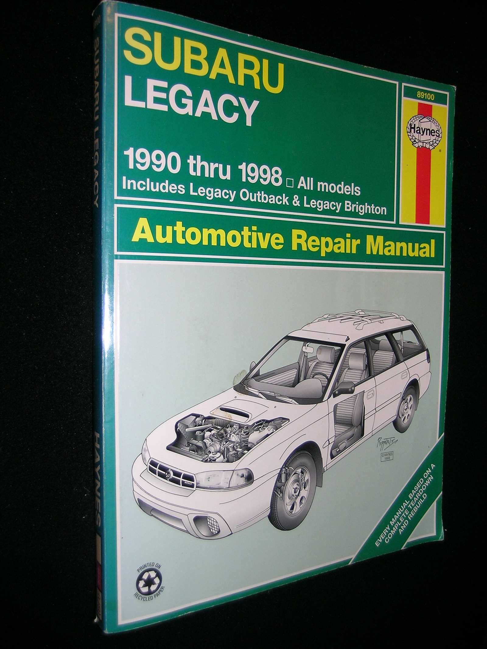 1999 subaru impreza outback sport repair manual