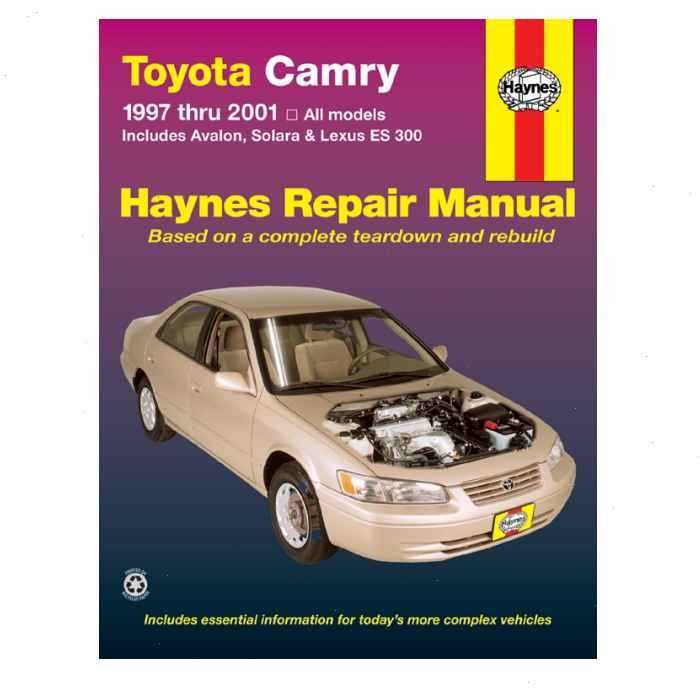 1999 toyota repair manual