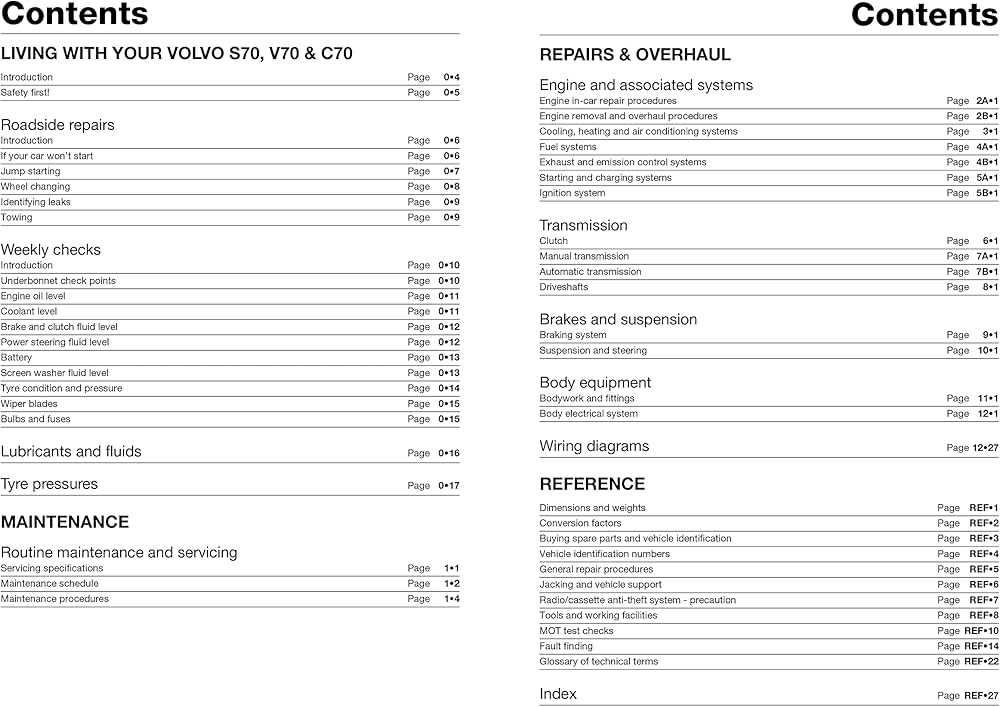 1999 volvo s70 repair manual