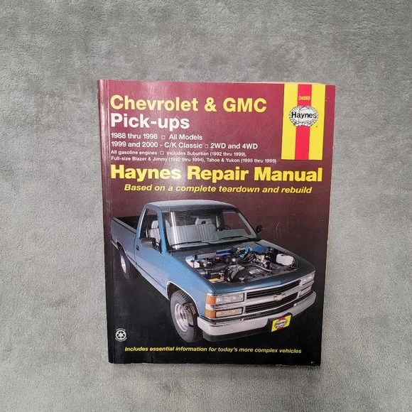 2000 chevy blazer repair manual