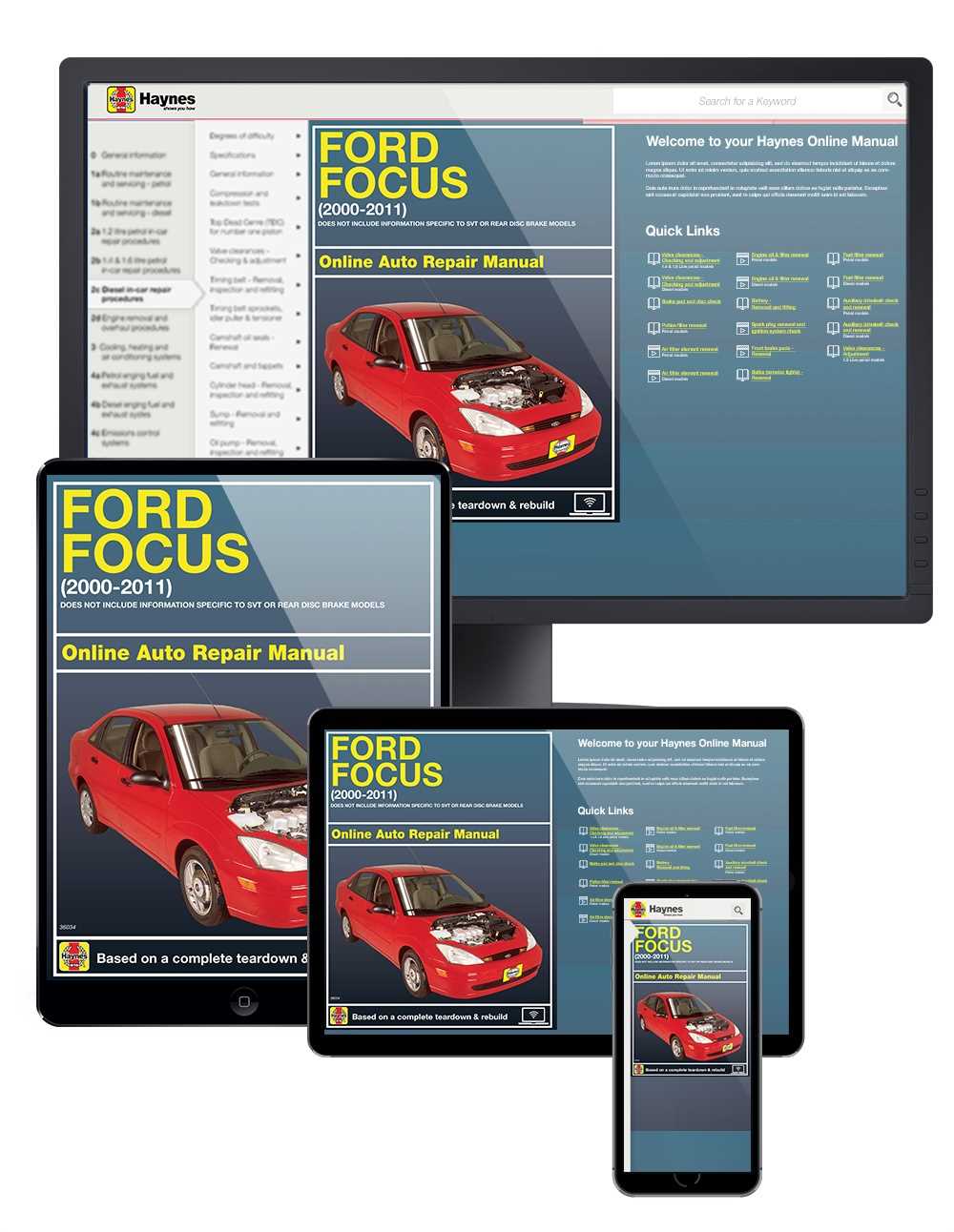 2000 ford focus zx3 repair manual