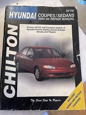 2000 hyundai tiburon repair manual