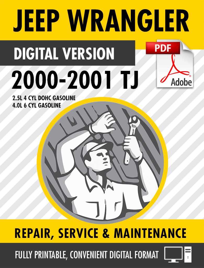 2000 jeep wrangler repair manual