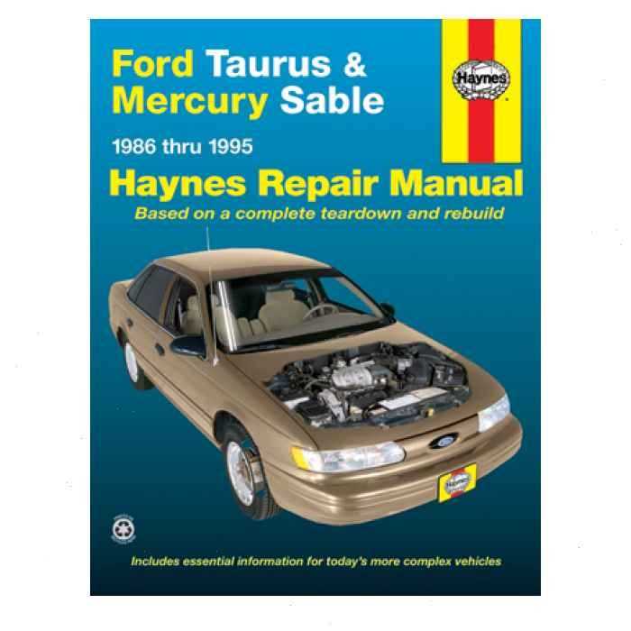 2000 mercury sable repair manual