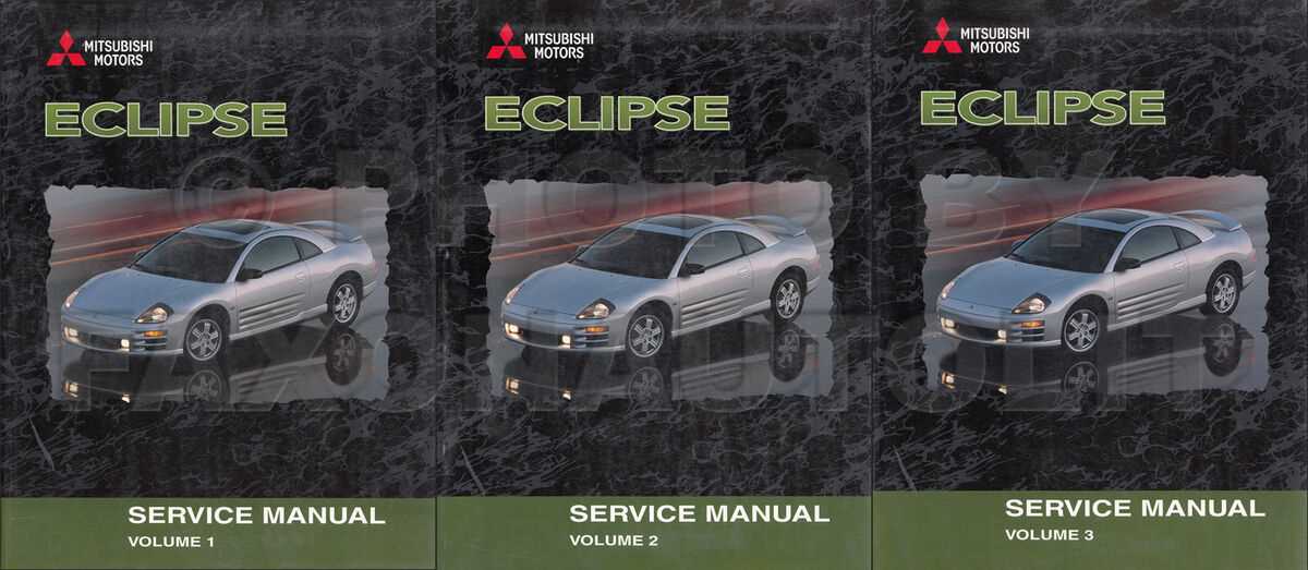 2000 mitsubishi eclipse gt repair manual