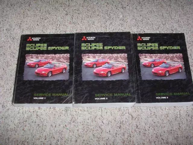 2000 mitsubishi eclipse gt repair manual