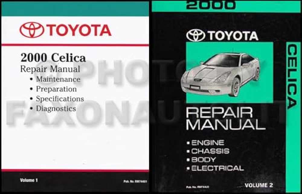 2000 celica repair manual