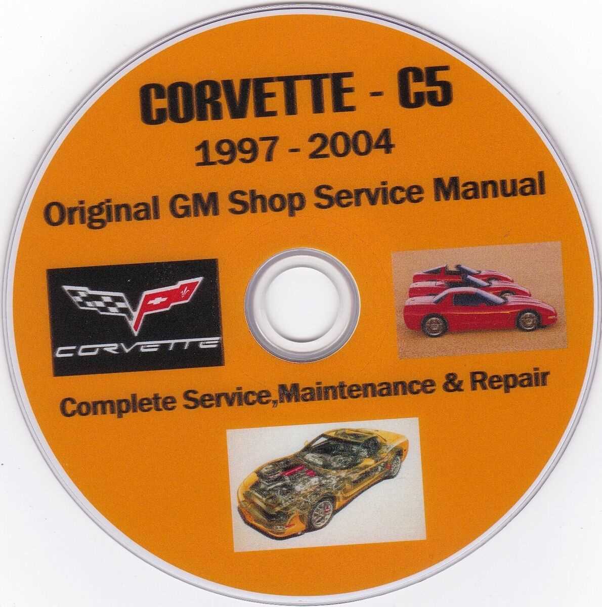 2000 corvette repair manual