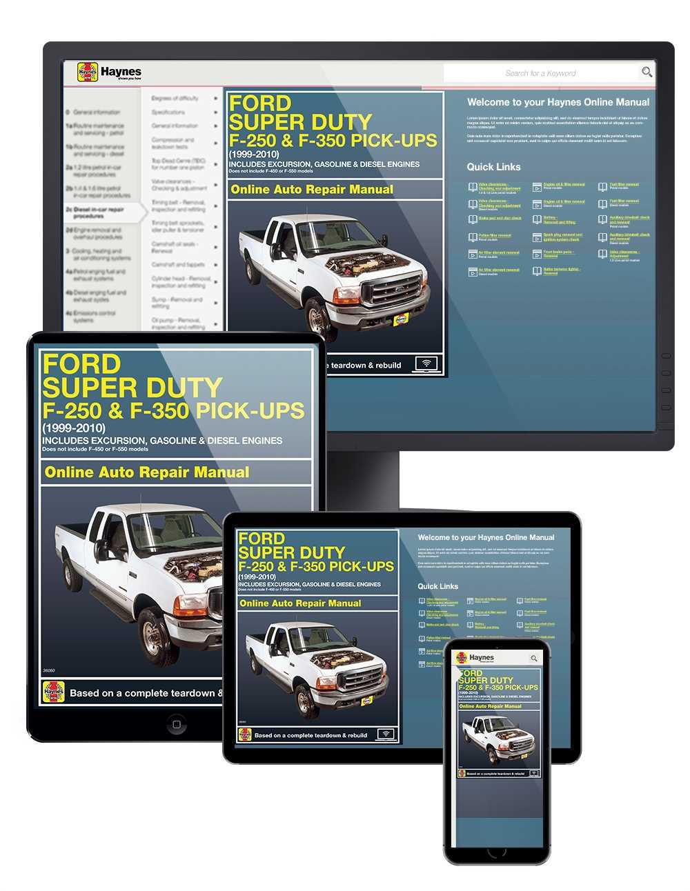 2000 ford excursion repair manual