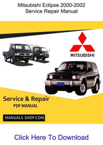 2000 mitsubishi eclipse gt repair manual