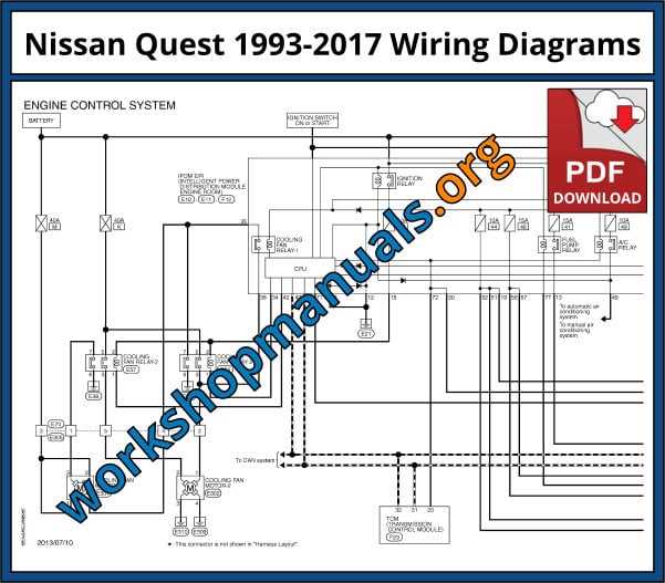 2000 nissan quest repair manual