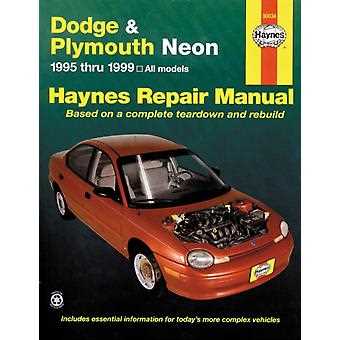 2000 plymouth neon repair manual